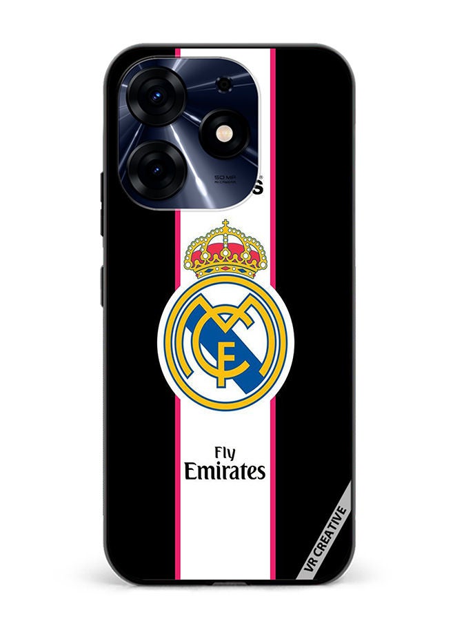 VR CREATIVE Protective Case Cover For Tecno Spark 10 Pro Madrid Design Multicolour - Image 1