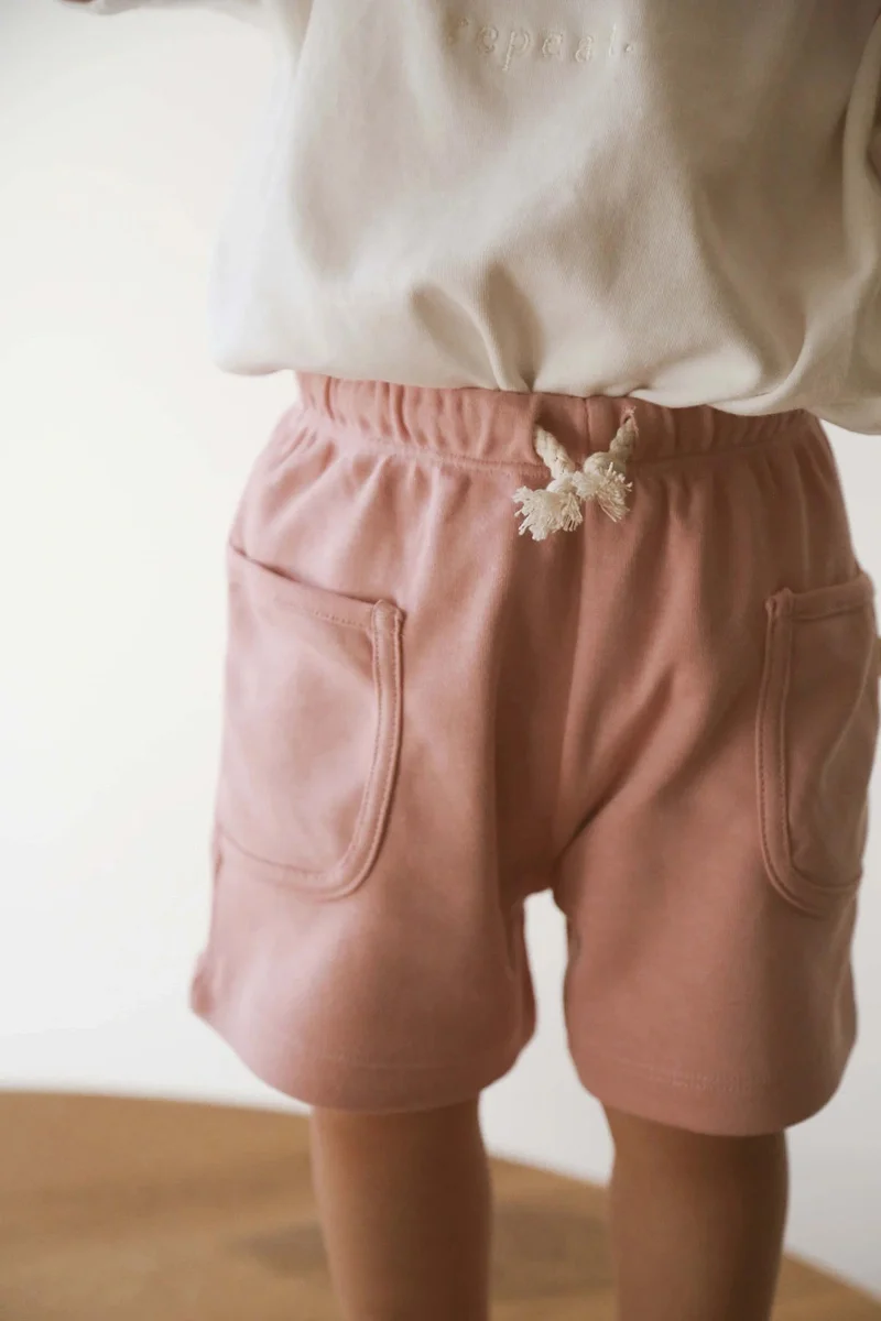 Ohlala Koala Basic Pink Shorts