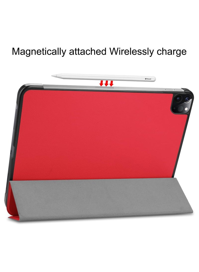 general Case Compatible with iPad Pro 13 2024, Lightweight Trifold Smart Tablet Case Multi-Angle Stand Cover for iPad Pro 13 inch 2024 with Auto Wake/Sleep - Image 4