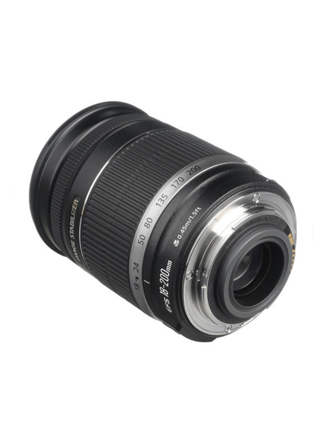 كانون عدسة كاميرا رقمية EF-S بفتحة عدسة F/3.5-5.6 طراز IS لكاميرا كانون أسود - Image 2