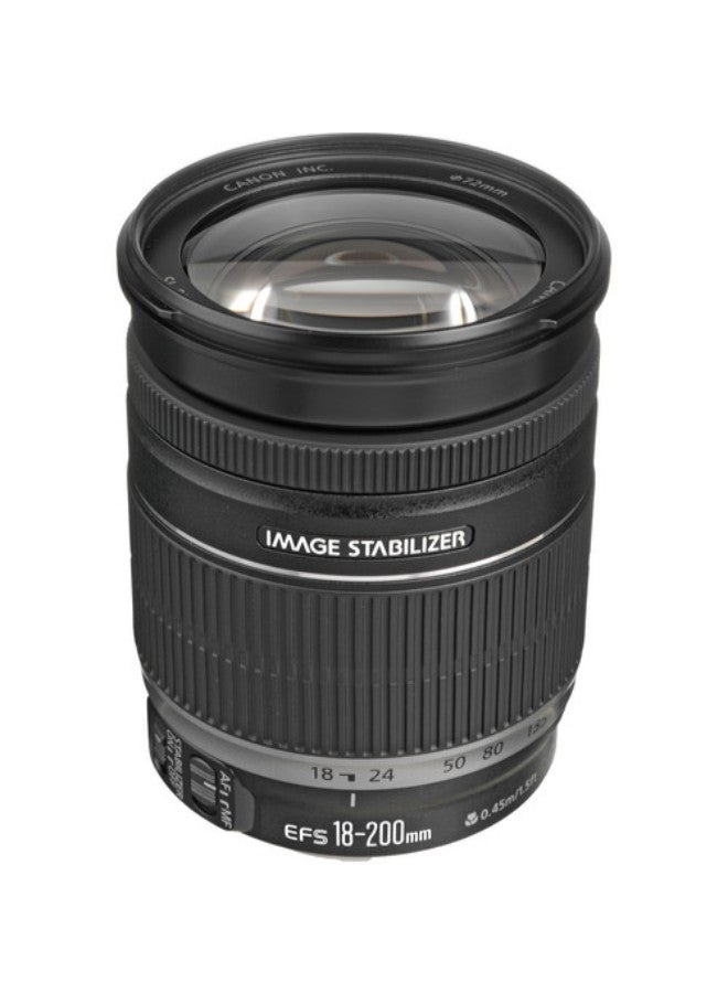 كانون عدسة كاميرا رقمية EF-S بفتحة عدسة F/3.5-5.6 طراز IS لكاميرا كانون أسود - Image 3