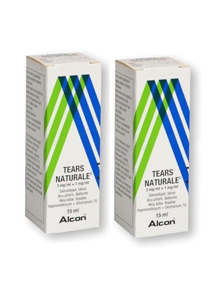 Tears Natural II Eye Drops Twin Pack
