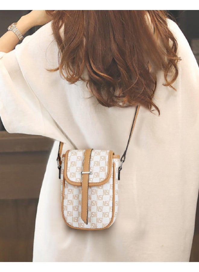 Josiny Classic Print Phone Bag For Women, Small Crossbody Purse, Versatile And Lightweight Shoulder Bag, Fashionable Ladies Handbag - Image 1