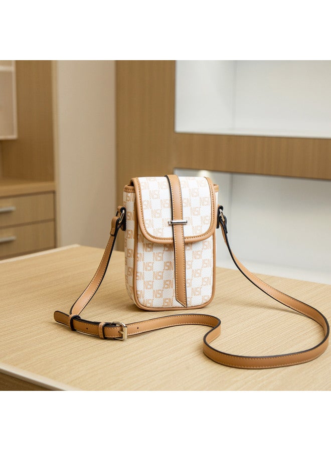 Josiny Classic Print Phone Bag For Women, Small Crossbody Purse, Versatile And Lightweight Shoulder Bag, Fashionable Ladies Handbag - Image 4