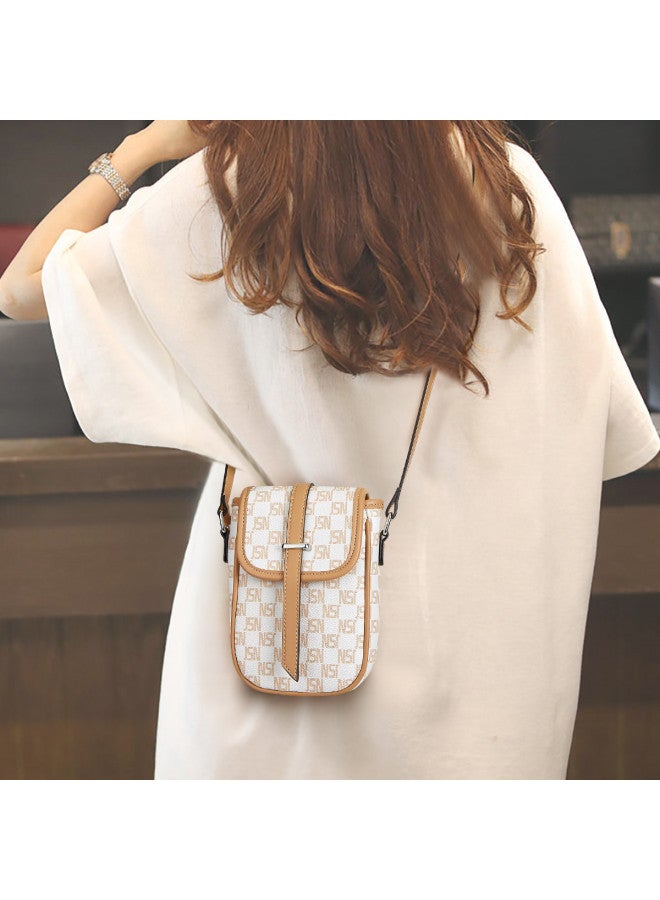 Josiny Classic Print Phone Bag For Women, Small Crossbody Purse, Versatile And Lightweight Shoulder Bag, Fashionable Ladies Handbag - Image 2