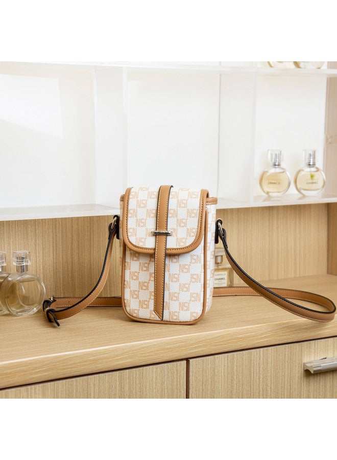 Josiny Classic Print Phone Bag For Women, Small Crossbody Purse, Versatile And Lightweight Shoulder Bag, Fashionable Ladies Handbag - Image 5
