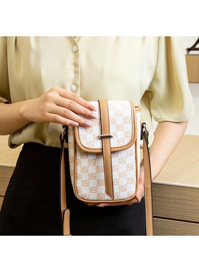 Josiny Classic Print Phone Bag For Women, Small Crossbody Purse, Versatile And Lightweight Shoulder Bag, Fashionable Ladies Handbag - Image 3