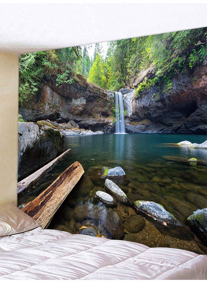 NIBEMINENT Water Fall Painting Multicolour 130x150centimeter - Image 1