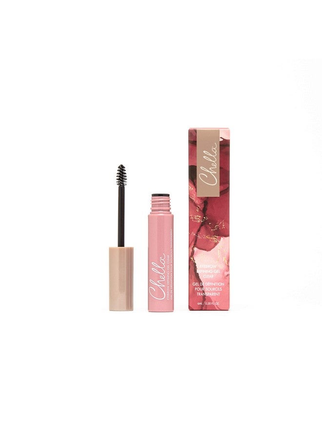 Chella Eyebrow Gel, Defining Clear Eyebrow Gel - Lightweight Formula for Natural, Long Lasting Makeup - Vegan, Cruelty Free, Paraben Free, Gluten Free - Image 1