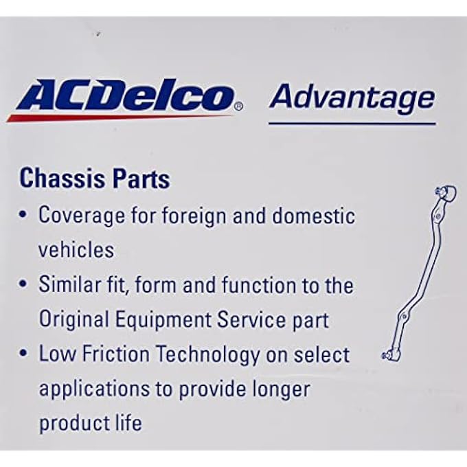 ACDelco 45G20642 Professional Front Suspension Stabilizer Bar Link Kit With Hardware - Image 3
