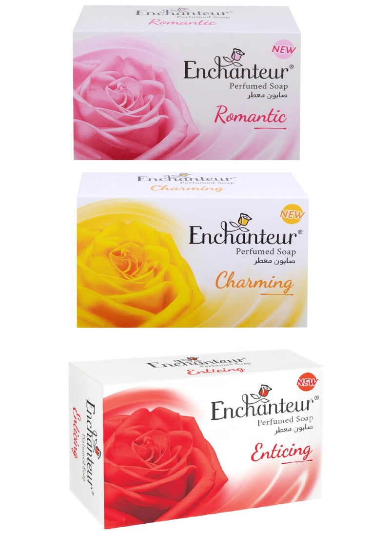 Enchanteur 3 Pieces of Perfumed Soap 3*125 g  - Image 1