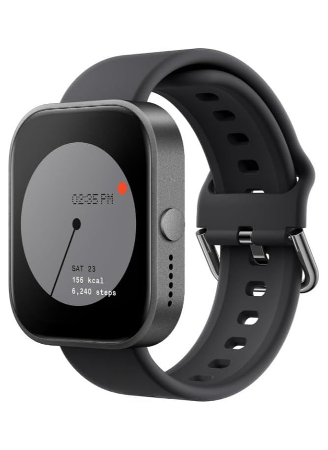 CMF Watch Pro 1.96’’ Smart watch for Adults Waterproof, Fitness Sports Tracker Watch with Heart Rate Monitor Healthy Sleep Monitor for Smart Phones  premium version Latest version for 2025.Dark Grey  - Image 1