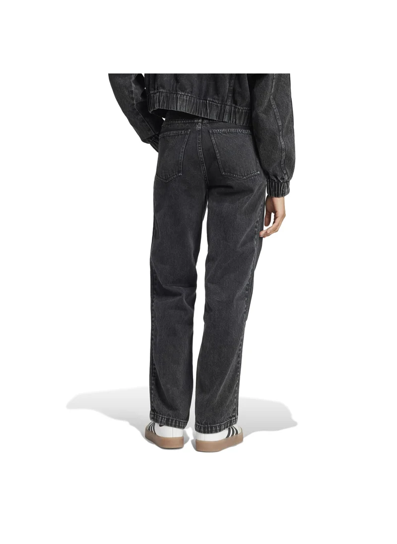 اديداس adidas P ESS DENIM ST Black Originals Women PANTS