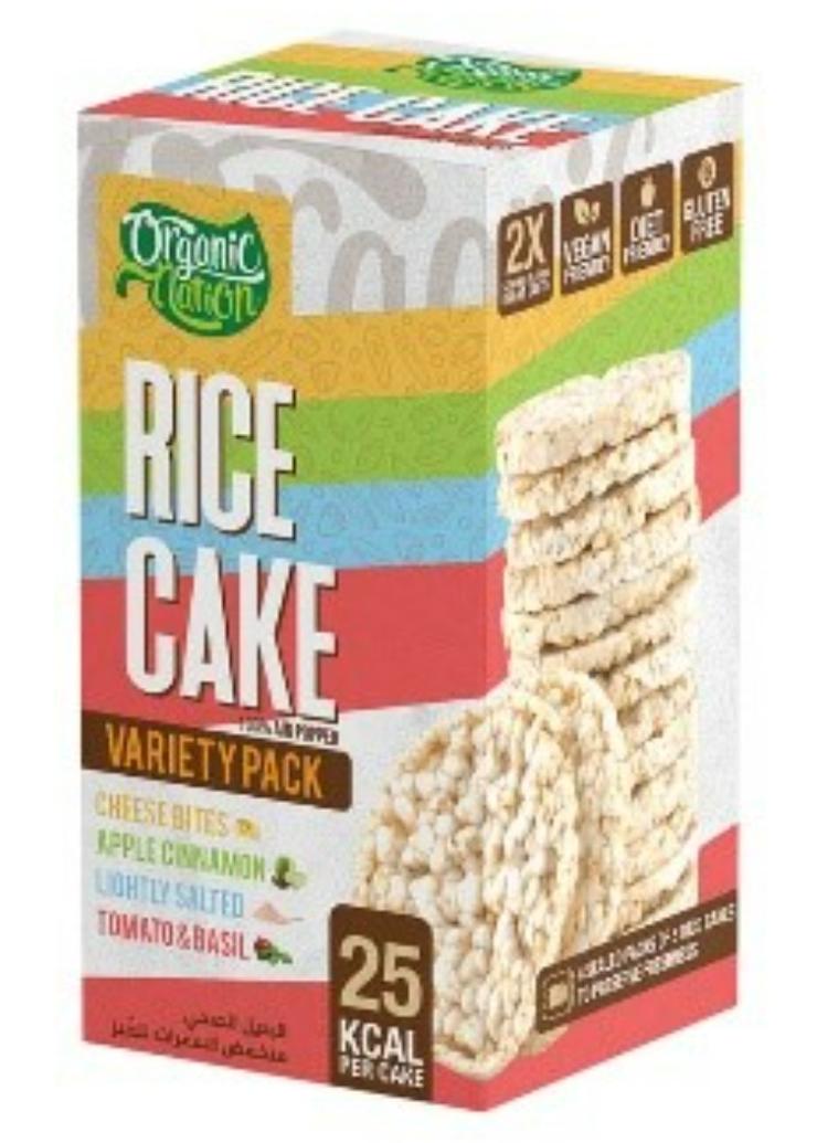 Nation Rice Cake-20Pices-120-140 G.-Variety Pack