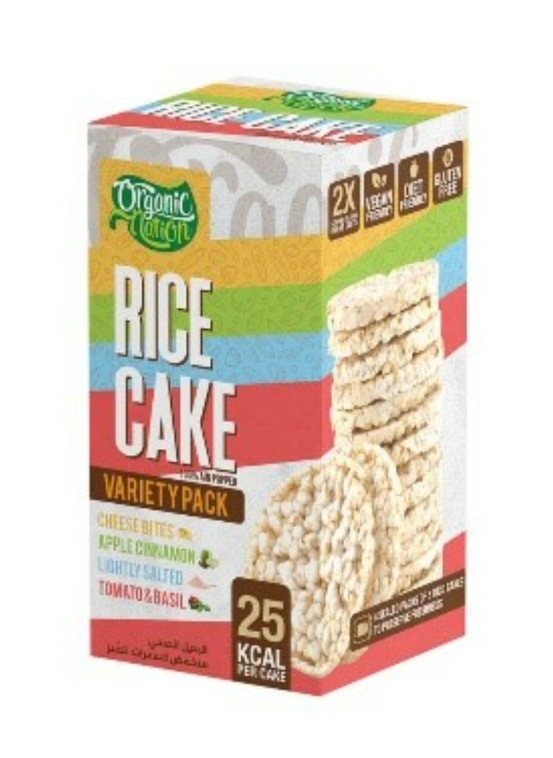 Organic - Nation Rice Cake-20Pices-120-140 G.-Variety Pack - Image 1