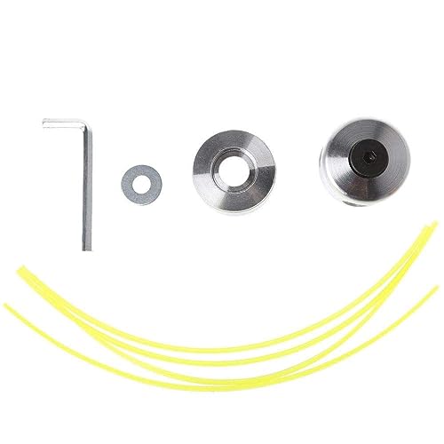 SHoRI Weed Trimmer Head, Aluminum Grass Trimmer Head with 4 Lines Brush Cutter Head Lawn Mower Accessories Cutting Line Head for Strimmer - Image 4