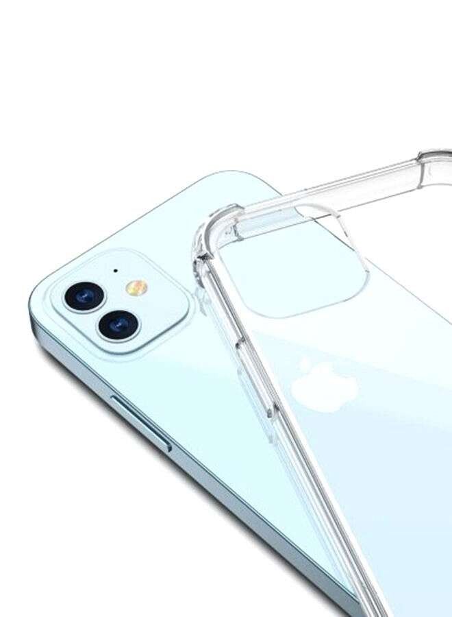 Anti Burst Shockproof Corner TPU Case Cover For Apple iPhone 12 (6.1) inch Clear