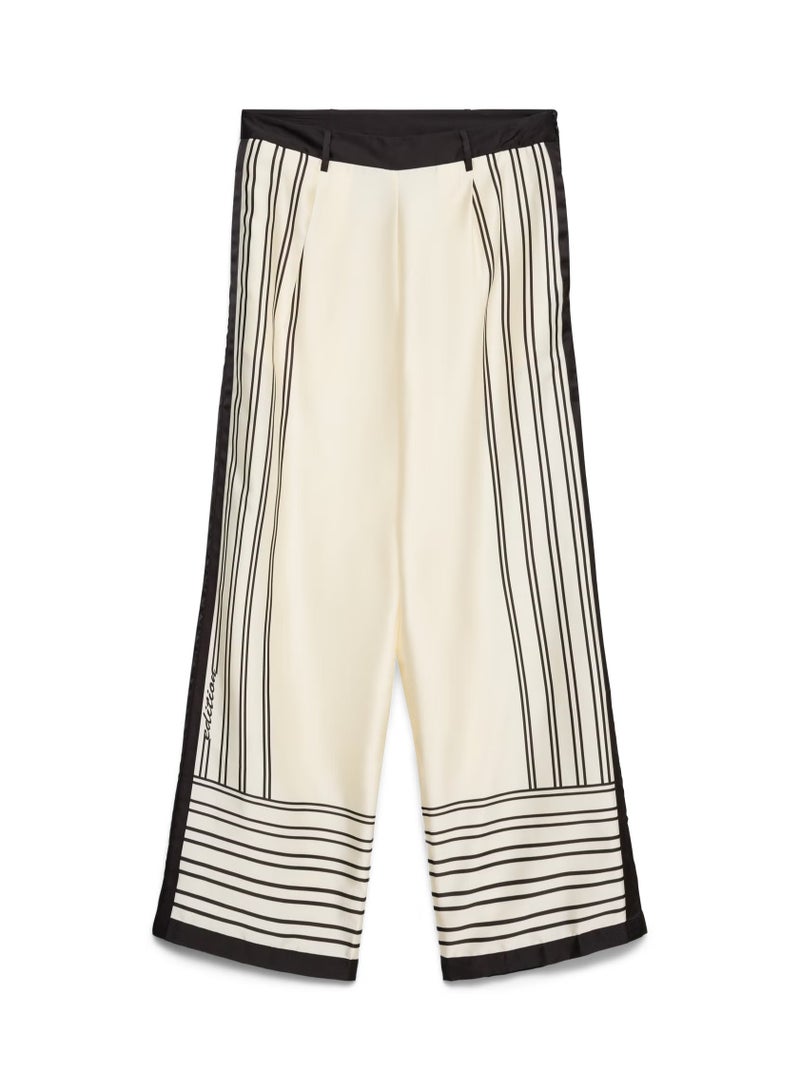 VERO MODA Women's VMEVINA Mid-Waist Straight-Leg Woven Pants - Image 5