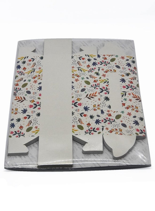 TRIACE Take Away Food Box Container Pack of 20 in Flower Design. Multipurpose Use for Cakes, Chocolates, Brownies, Cupcakes and Sweets. Size 18.5 x 5 x 5cm. TR 101. Perfect for gifting of jewellery. - Image 4