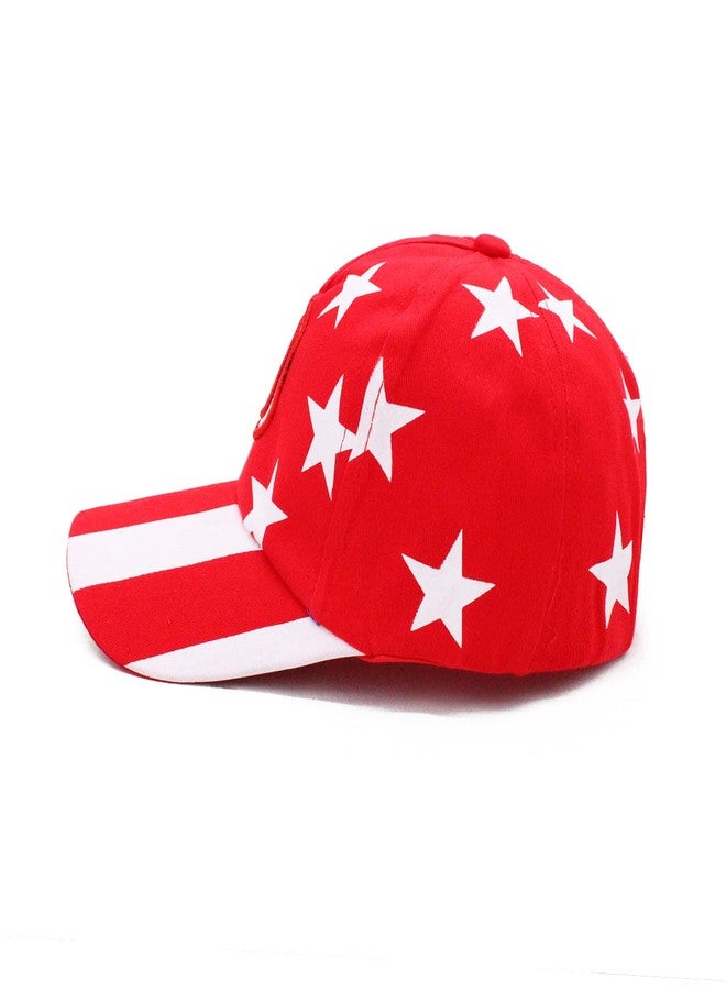 فريتراز قبعة بيسبول صغيرة مطبوعة بشخصيات كرتونية من البوليستر من VRITRAZ للأطفال، للبنات والأولاد من سن 3 إلى 12 سنة (أحمر) - Image 5