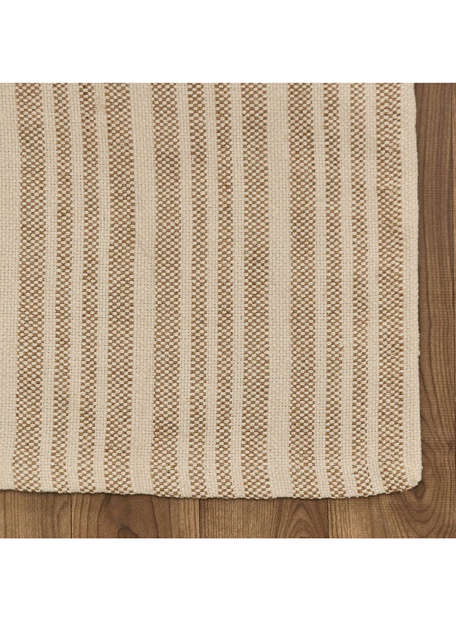 Home Box Textura Terreno Jute Cotton Dhurrie 150 x 60 cm - Image 3