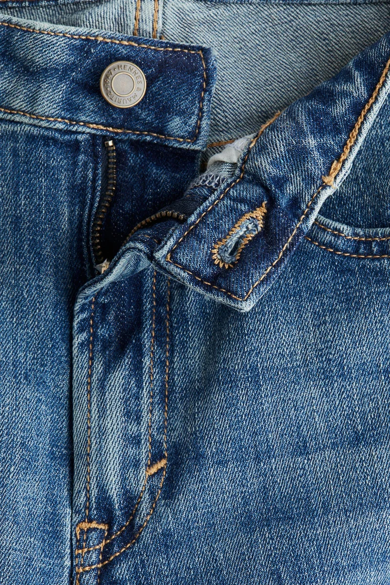 H&M Straight Regular High Jeans