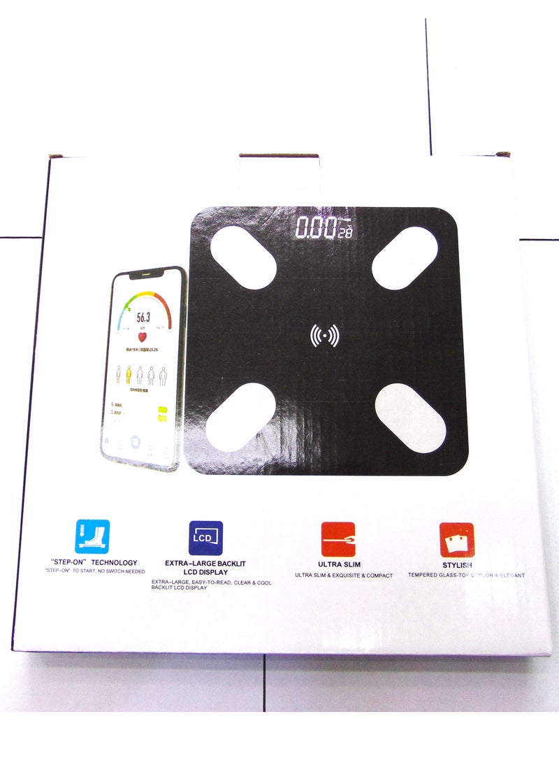Generic Smart Digital Body Weight Scale with Body Composition Analysis – Compatible with OKOK·International App - Image 4