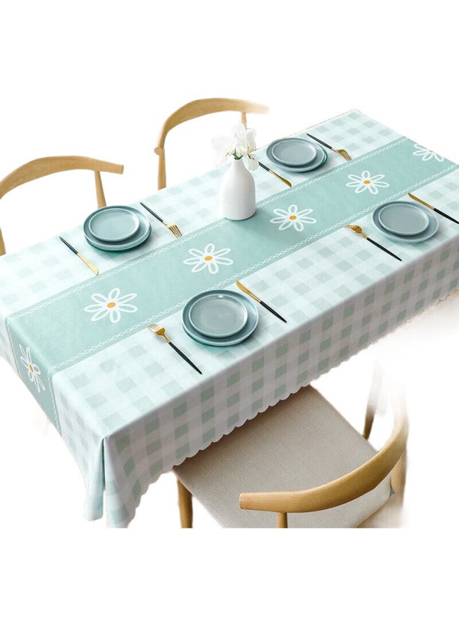 Moon Time Mengting Tablecloth, Waterproof And Oil-Proof, Washable, Dining Table Cover, Rectangular Table Mat, Thickened Table Pad, Placemat - Image 3