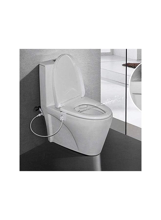 The Bros Bidet Fresh Water Spray Non-Electric Mechanical Self-Cleaning Bidet Toilet Seat Attachment - Image 5