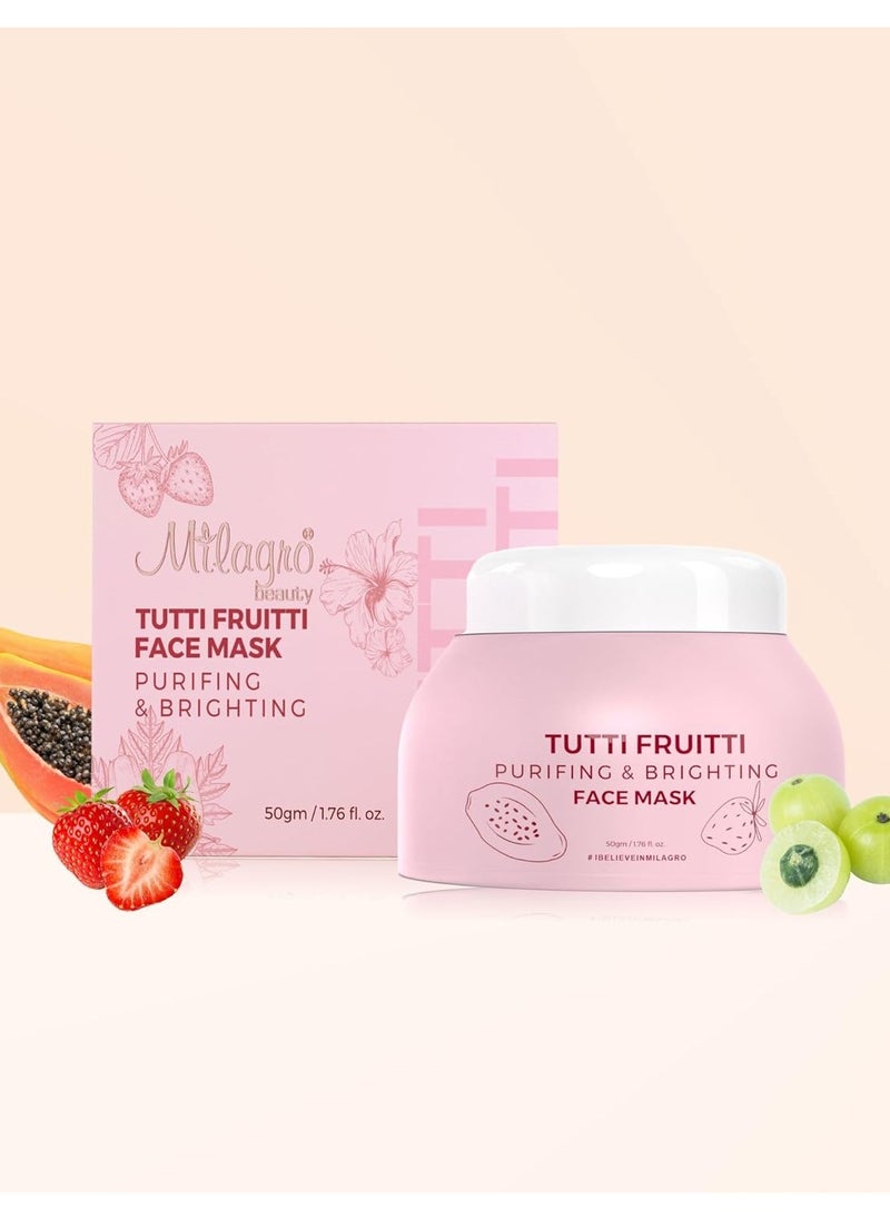 Milagro Beauty - Milagro Beauty Tutti Frutti Face Mask 50g - Image 1
