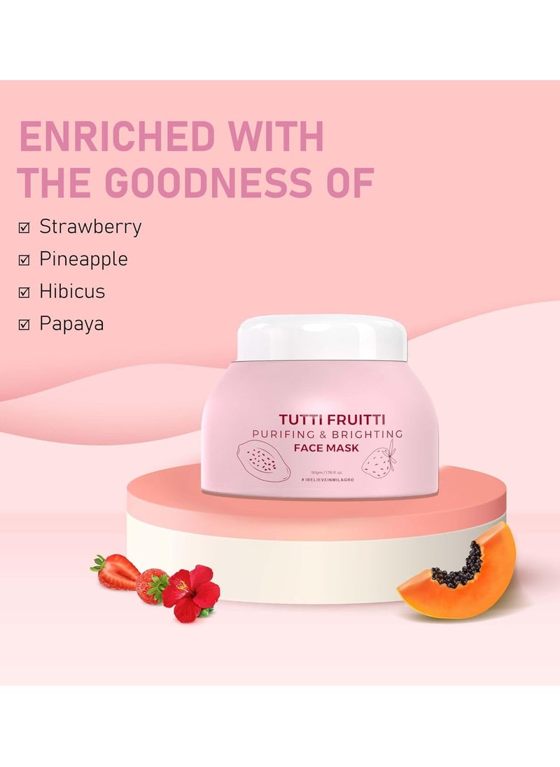 Milagro Beauty - Milagro Beauty Tutti Frutti Face Mask 50g - Image 1