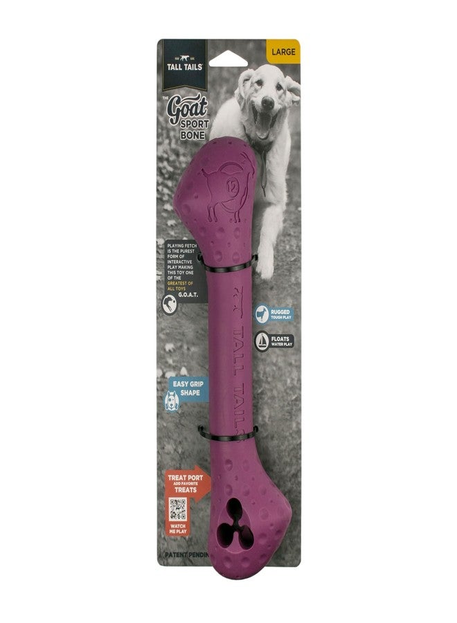 Tall Tails G.O.A.T. Greatest of All Toys Sport Fetch Bone Toy for Dogs, Large - Image 3