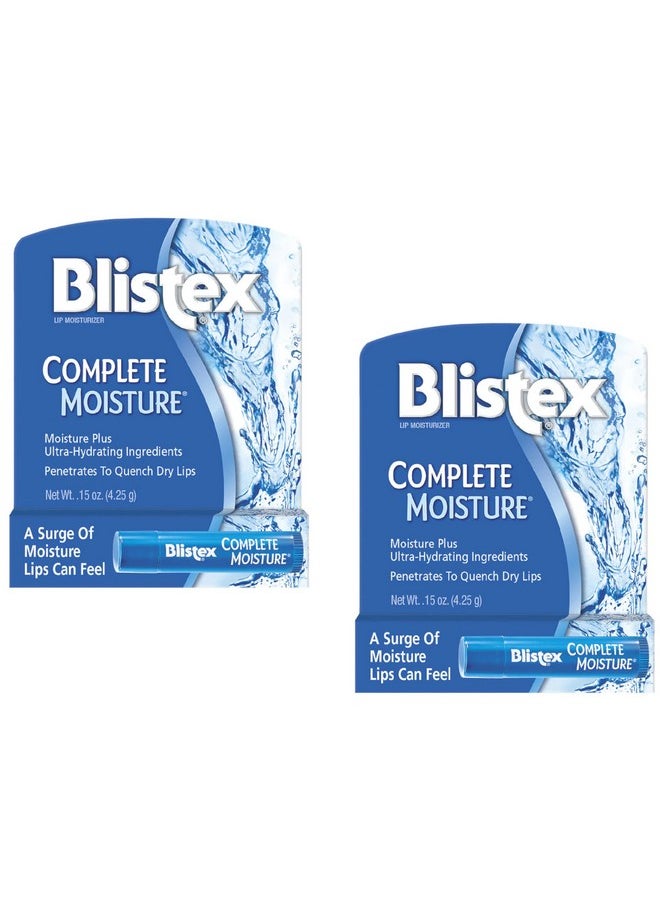Blistex - Complete Moisture Lip Protectant/Sunscreen .15 Oz (4.25 G) - 2Pc - Image 1