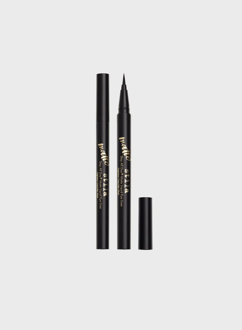 stila Stay All Day® Waterproof Matte Liquid Eye Liner - Intense Black Matte