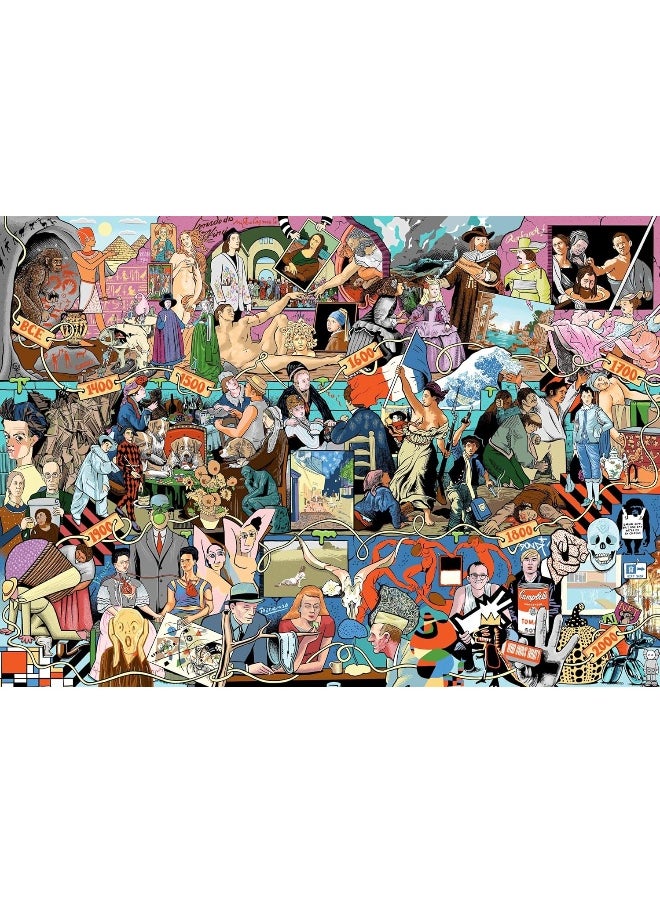 Pieces of Art: A 1000 Piece Art History Puzzle  - Image 3