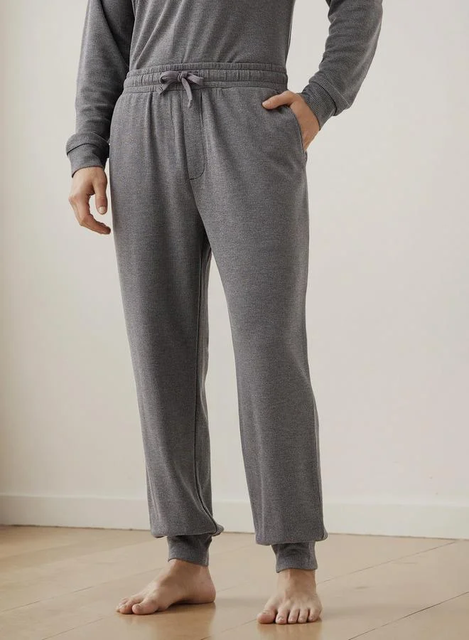 Splash FAV  Textured Pyjama Set for Men | Best Price UAE