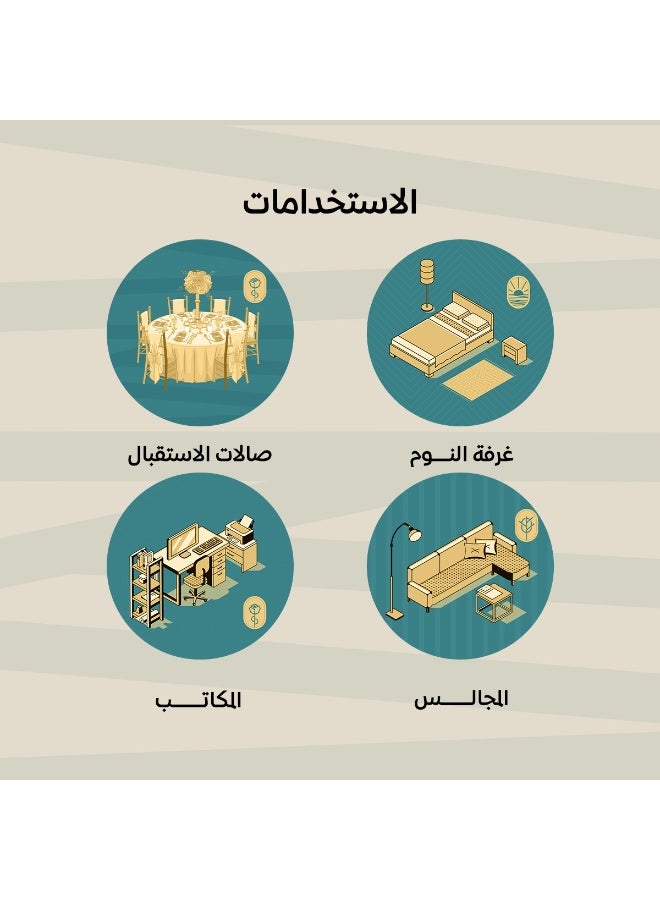 عود لافر مبسوس عطر الفنادق الفاخر برائحة تدوم طويلًا من العود الطبيعي والبخور  70 جرام - Image 5