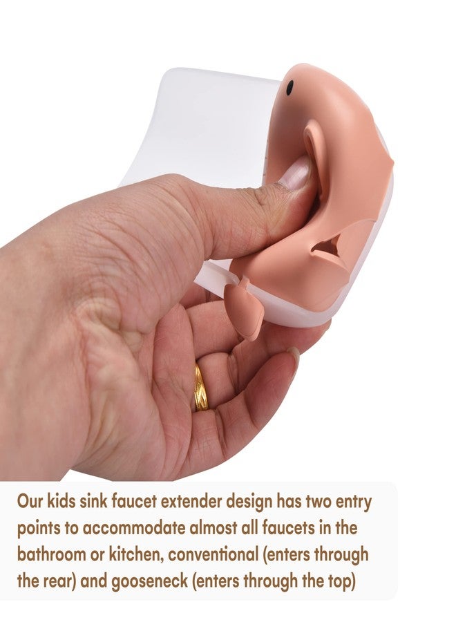 Childlike Behavior Set of 2 Bathtub Faucet Extender - Bathroom Sink Water Faucet Extension - Spout Faucet Extenders for Toddlers and Kids - Practice Hand Washing Independence and Hygiene Awareness - Image 3