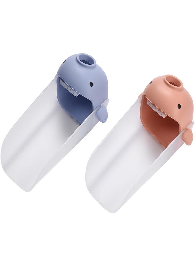 Childlike Behavior Set of 2 Bathtub Faucet Extender - Bathroom Sink Water Faucet Extension - Spout Faucet Extenders for Toddlers and Kids - Practice Hand Washing Independence and Hygiene Awareness - Image 1
