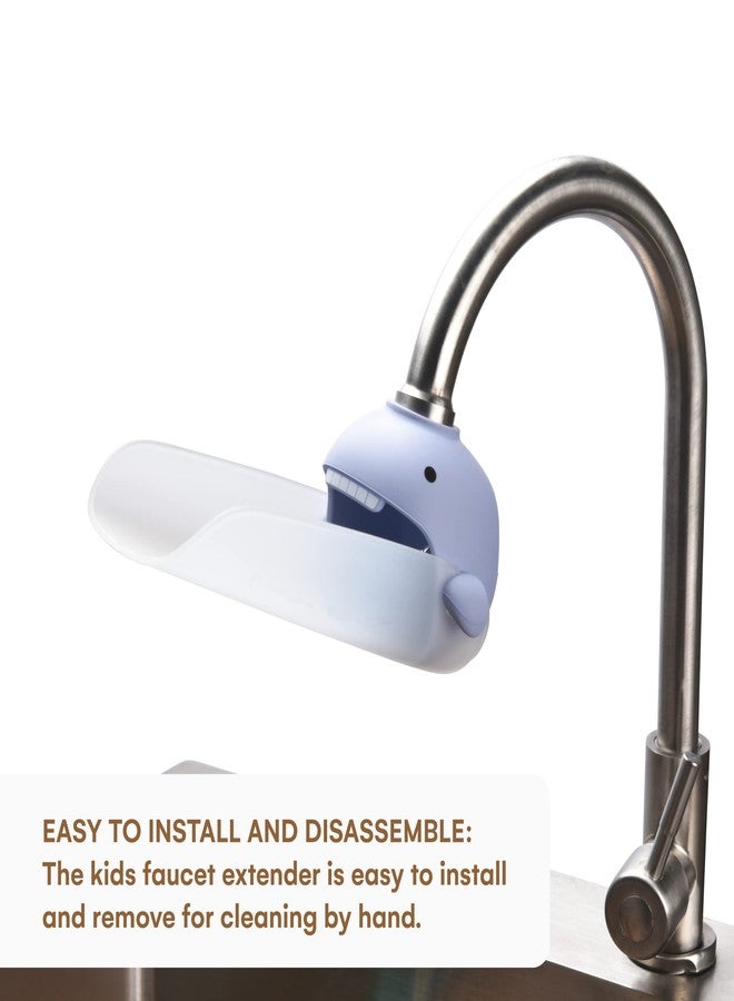 Childlike Behavior Set of 2 Bathtub Faucet Extender - Bathroom Sink Water Faucet Extension - Spout Faucet Extenders for Toddlers and Kids - Practice Hand Washing Independence and Hygiene Awareness - Image 5