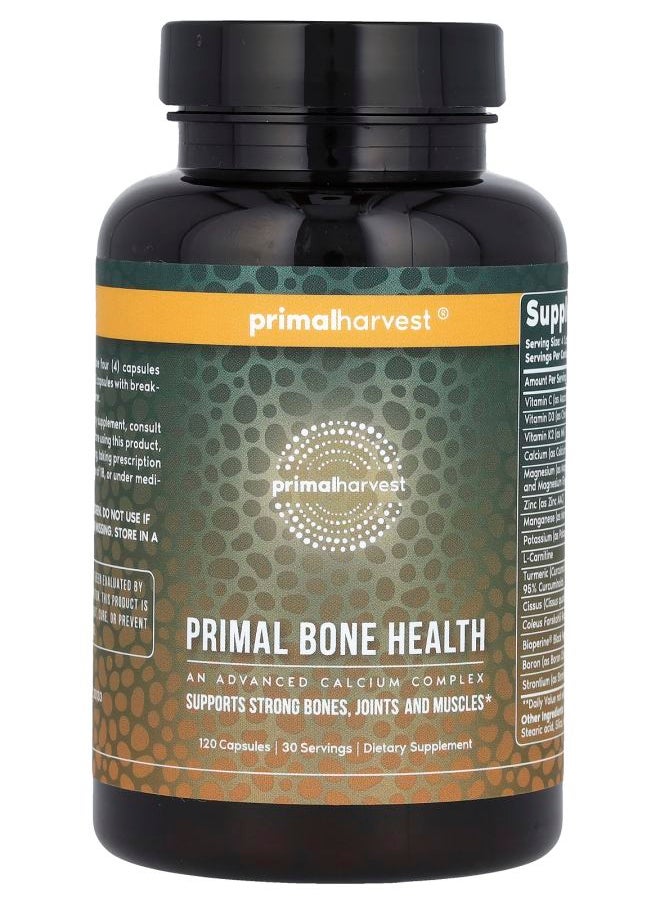 Primal Harvest Primal Bone Health 120 Capsules 