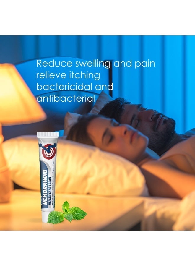 Sumifun Hemorrhoid Ointment 24-Hour Long Lasting Protection Fast Pain & Itch Relief Soothing Repair Mild Formula Internal External Hemorrhoids Fissure Daily Care with Applicator 20g - Image 4