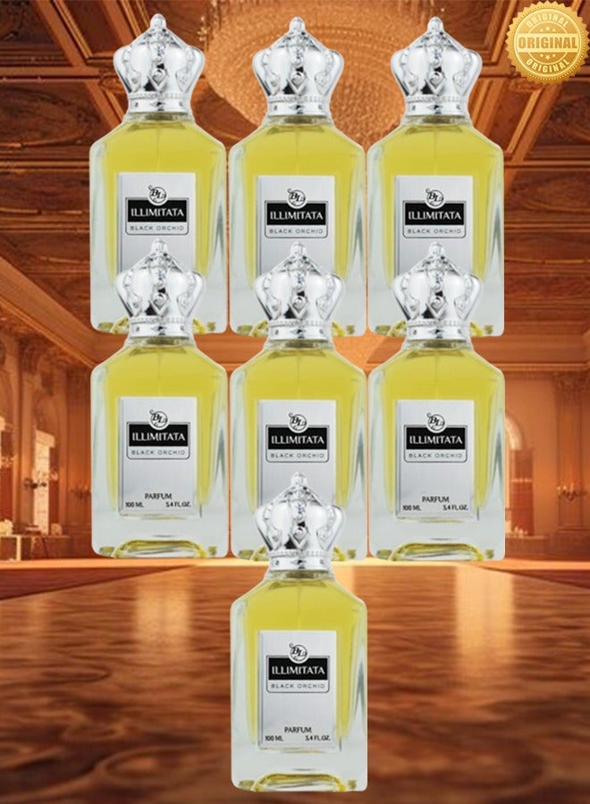 BL 7 Pieces Illimitata Black Orchid Perfume 100ml EDP - Image 1