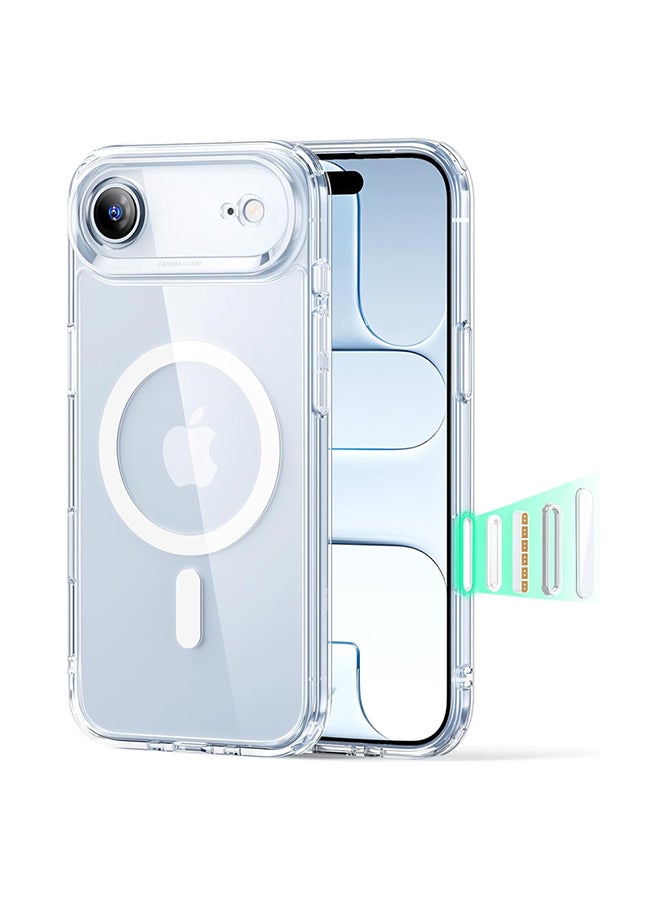 O Ozone Magnetic Case For iPhone Air [Compatible with MagSafe ] Shockproof Military-Grade Protection, Classic Hybrid Phone Case -Clear - Image 1