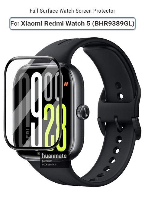 Xiaomi Redmi Watch 5 Premium Screen Protector- Crisp Clarity, Ultimate Safety, Shield Against Smudges, Reliable Quality, Easy Installation & Removal