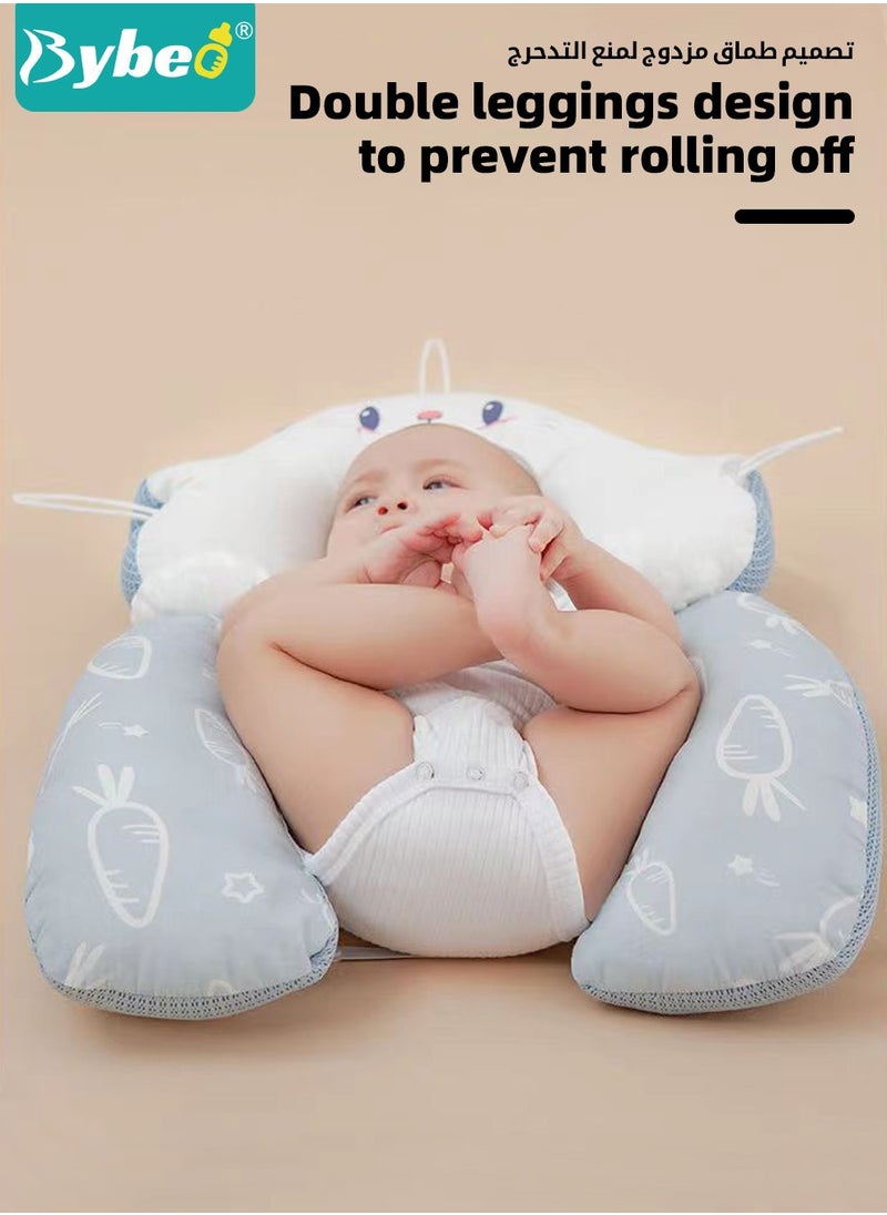 Bybeo - Baby Nursing Pillow, Baby Head Shaping Pillow, Newborns Nursing Sleeping Pillow, Infant Head Support with U-shaped Legs For Boys and Girls, Superior Quality, Adjustable and Removable - Image 1