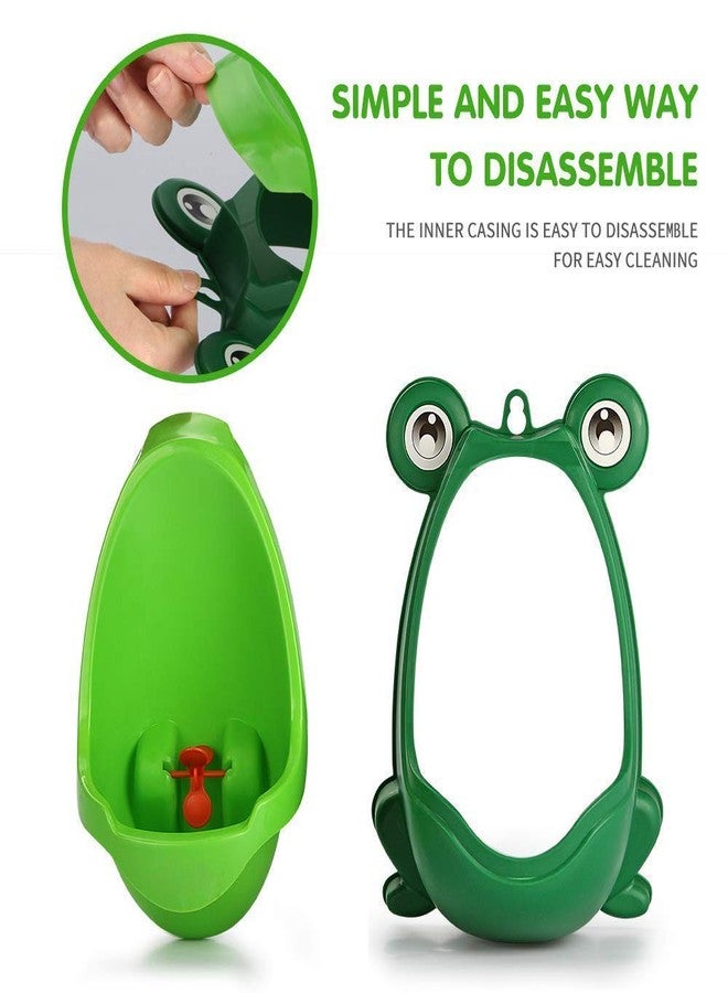 Savpesh Baby Toilet Training Kids Potty Urinal Pee Trainer Lovely Frog Baby Children Standing Wall-Mounted, Removable Toilet - Image 2