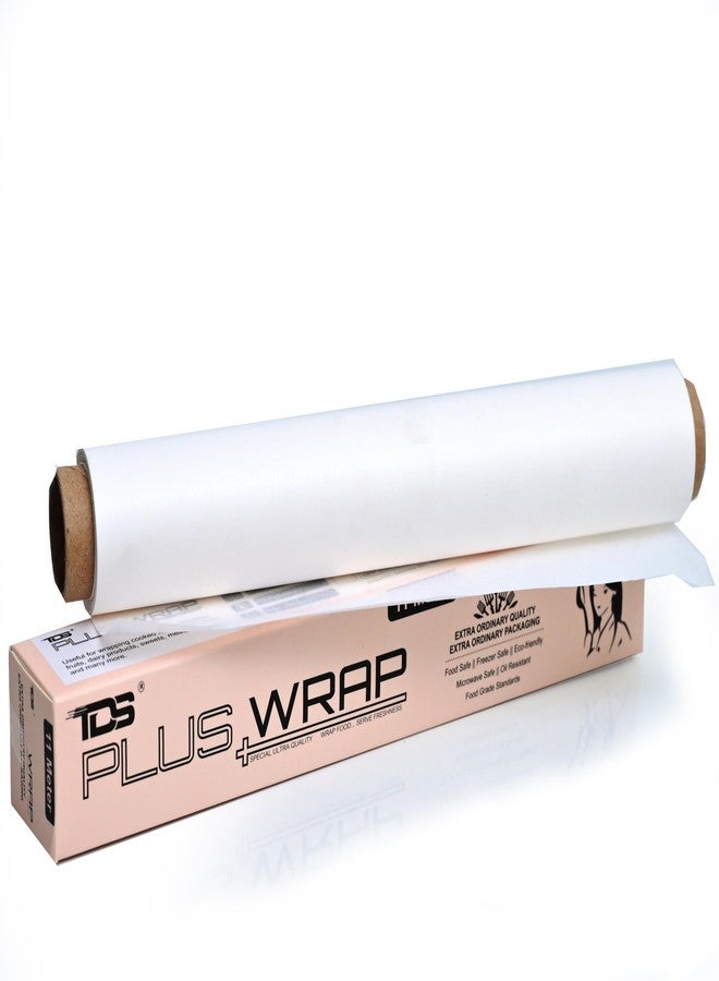 TDS PLUS WRAP 30 مترًا من ورق الخبز والطبخ و11 مترًا من ورق الزبدة (عبوة من قطعتين) - Image 2