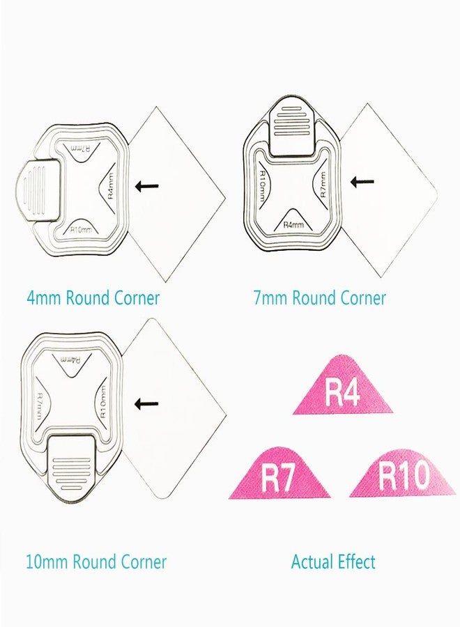 ANNIKEEY 3 in 1 Paper Corner Cutter/Rounder, Punches for Crafts, DIY Hole Puncher, Photo Card Making and Scrapbooking (Green) - Image 4