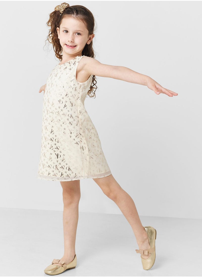 Calvin Klein Jeans - Infant Logo Printed Dress - Image 1